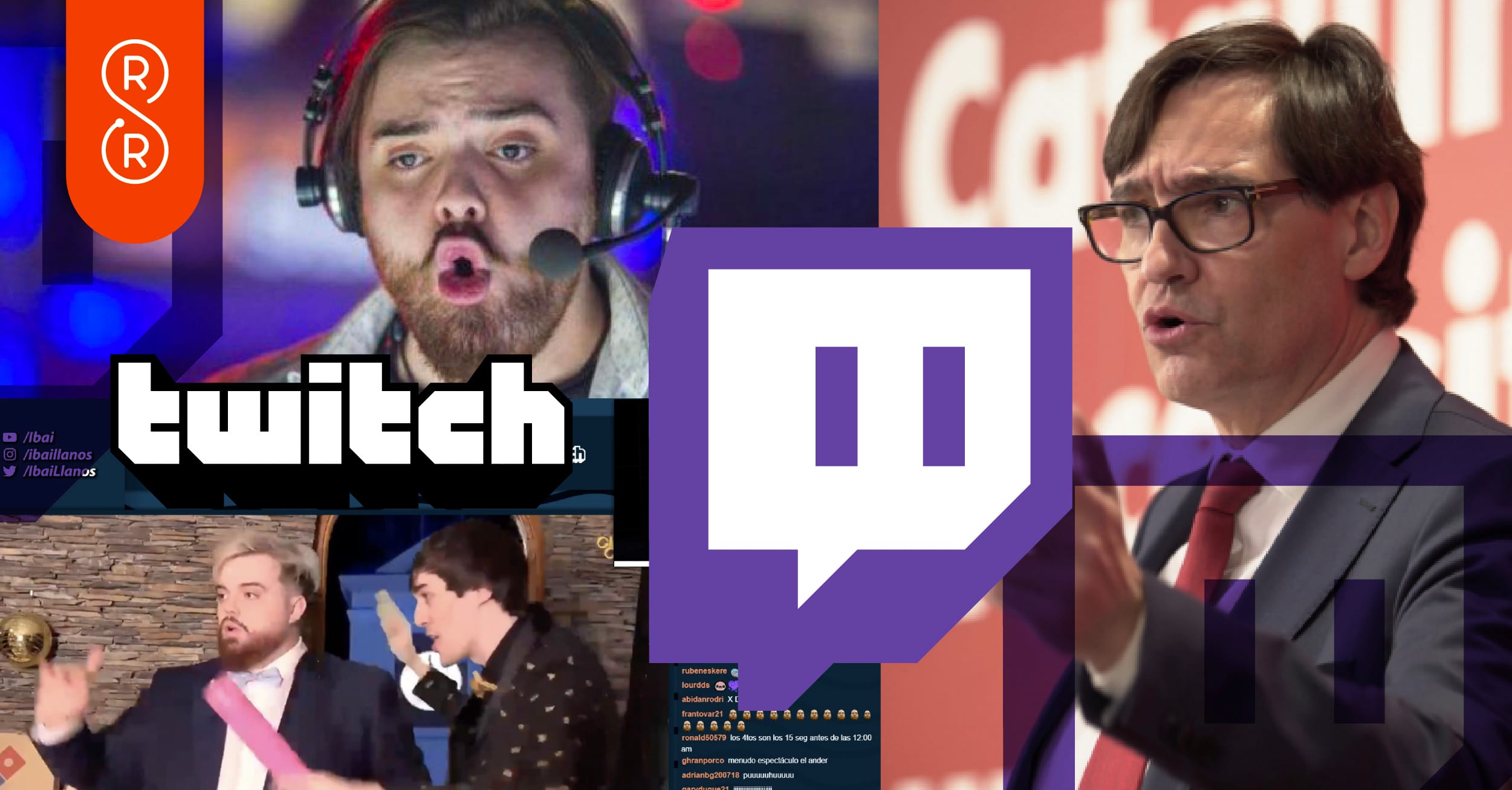 Illa e Ibai en campanadas de Nochevieja por Twitch