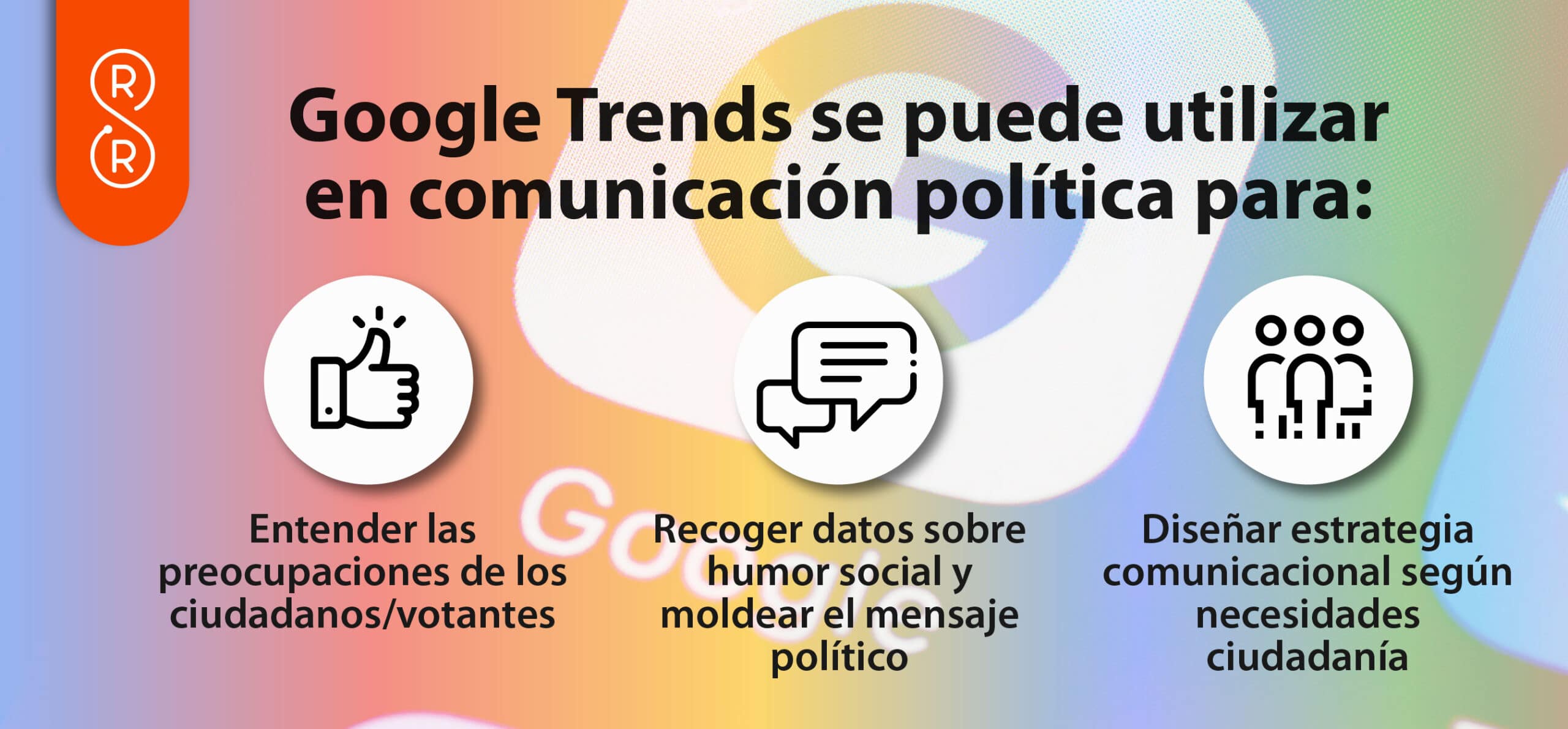 Google Trends en comunicación política
