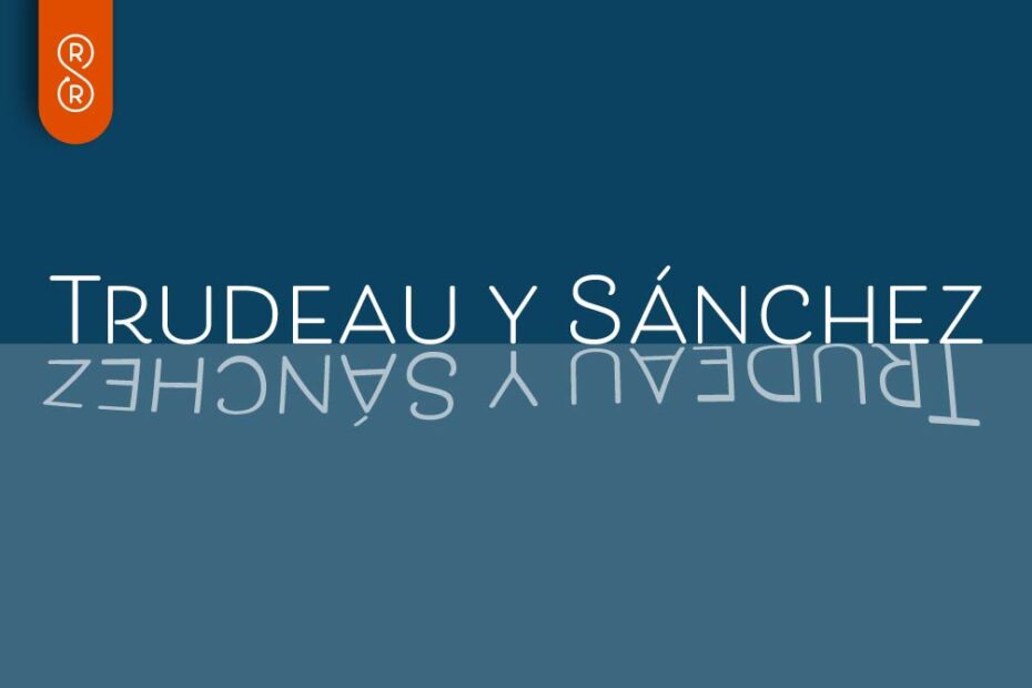 Sánchez y Trudeau, parecidos