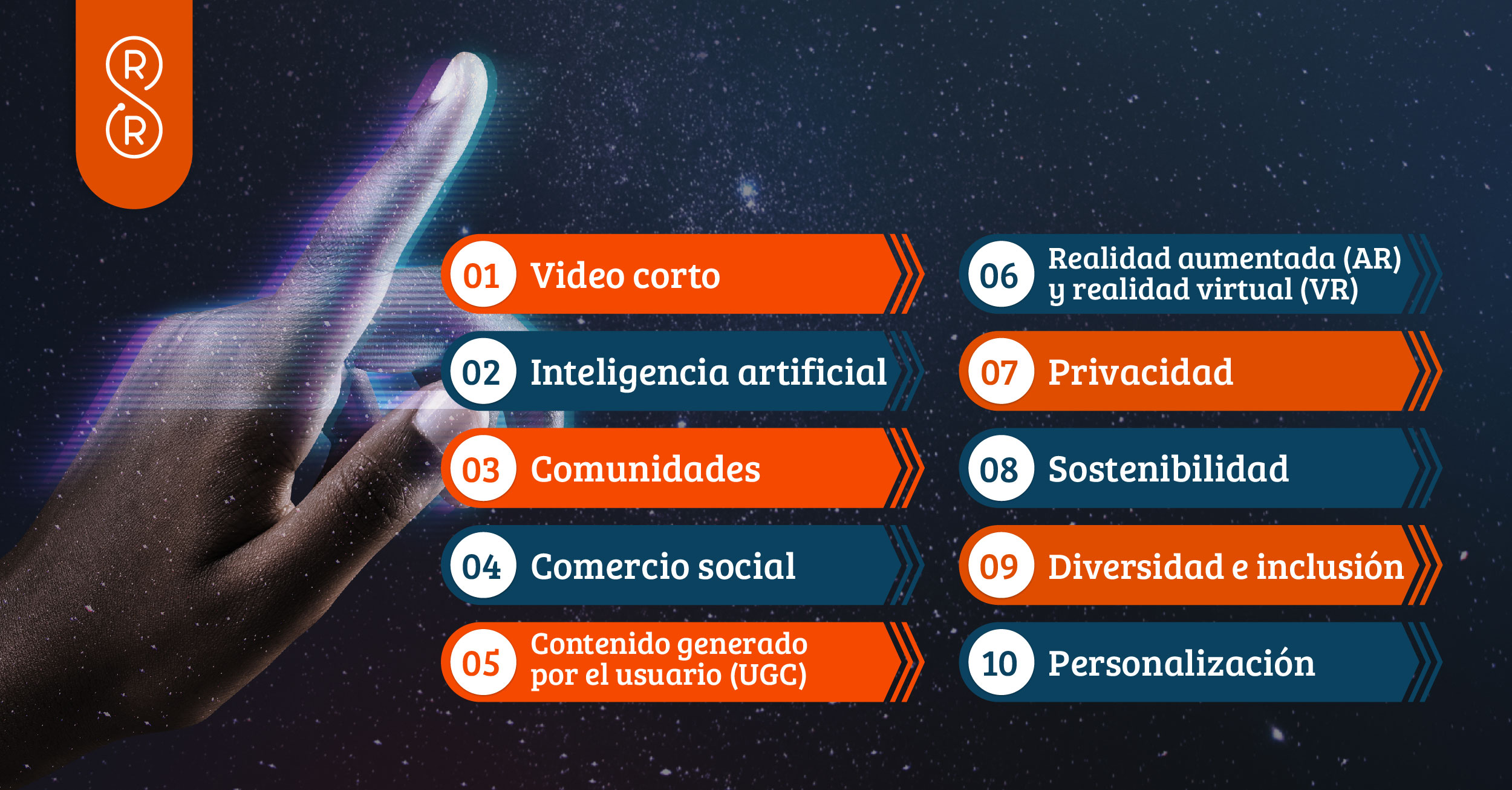 Las 10 claves para triunfar en redes sociales en 2025