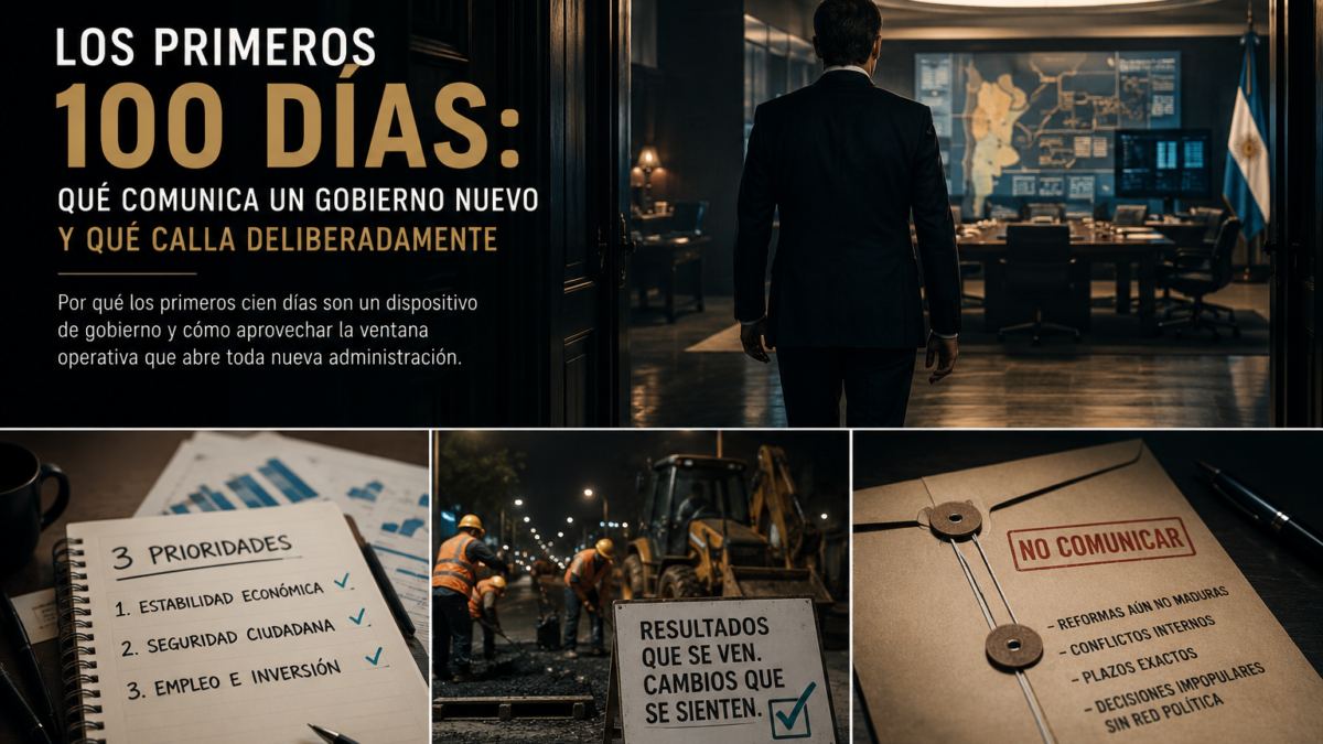 El arco narrativo de los primeros 100 días