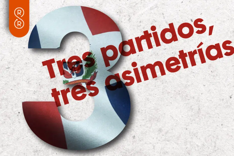 Análisis político digital de República Dominicana: tres partidos, tres asimetrías