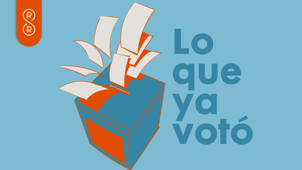 Urna electoral con papeletas: lo que ya votó en el ciclo electoral de Iberoamérica